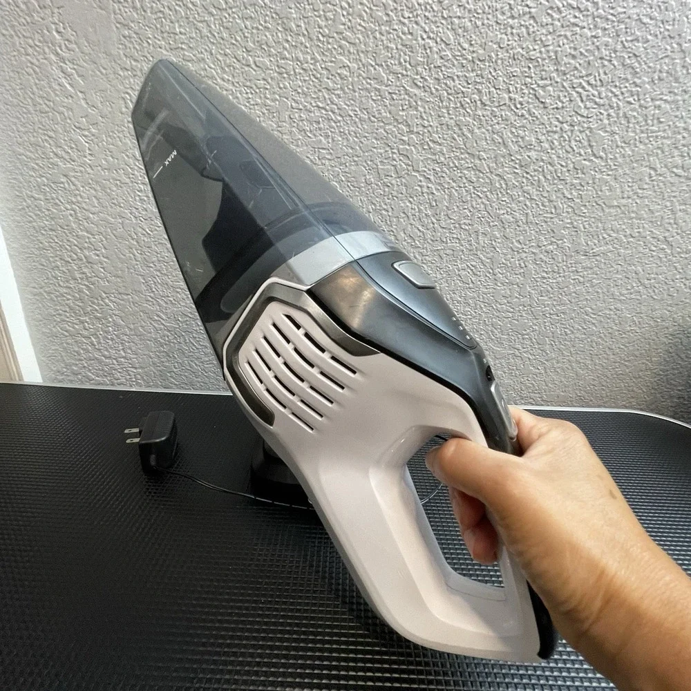 Homasy Cordless Handheld Vacuum Cleaner Wet Dry Hand Vac with Charging Base Cord